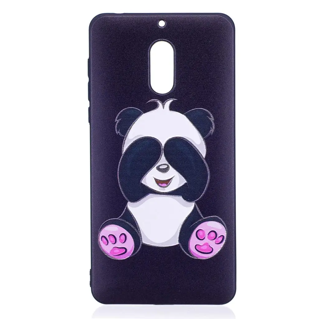 Чехол для Nokia 6 роскошный чехол из ТПУ с милым рисунком чехол-бампер Nokia6 мягкий