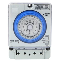 timer switch mechanical timer 15 minutes 24 hours time switch relay ac220v 15a non power failure tb388