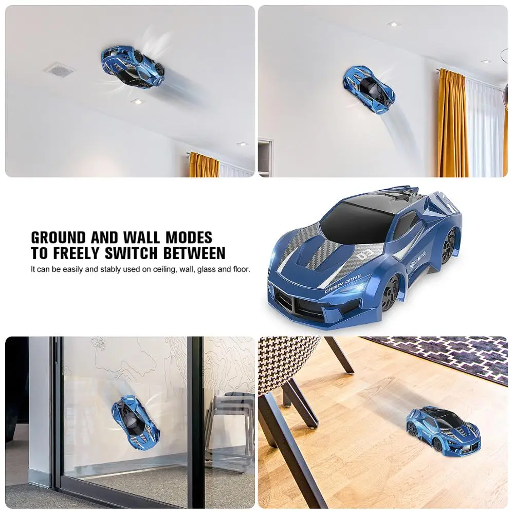 Eachince RC гоночный автомобиль с дистанционным управлением антипотолочный