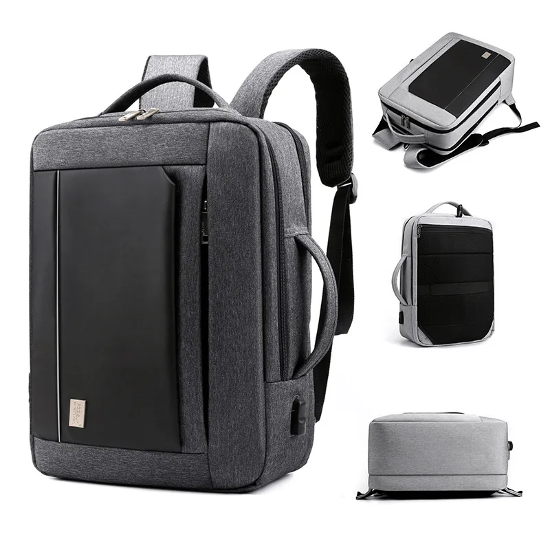 2019 модные большие бизнес рюкзаки мужские для ноутбука 15 6 дюйма портативные