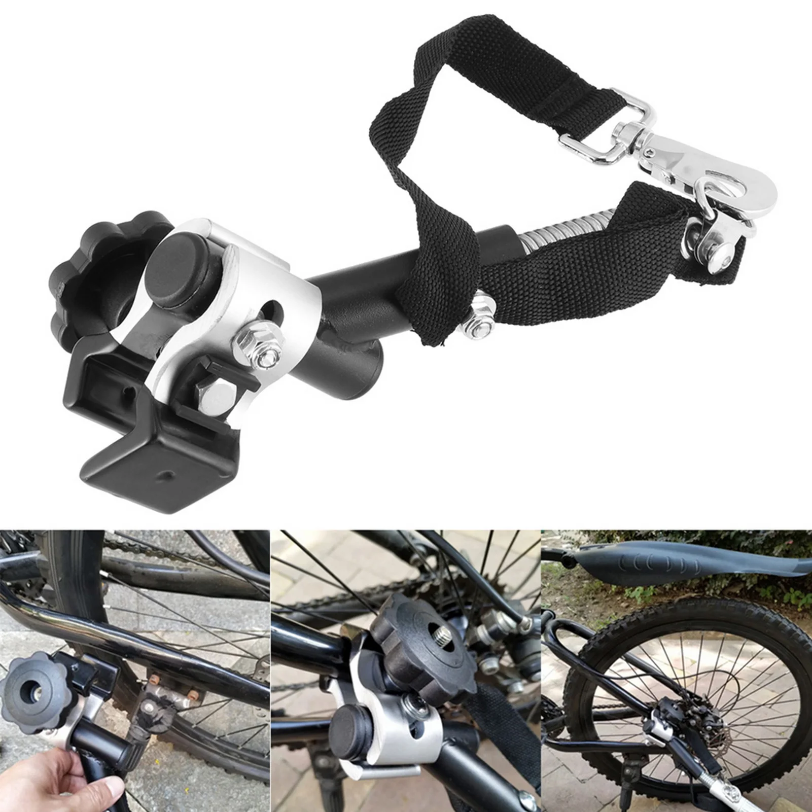 

Universal Bike Trailer Connector Aluminum Alloy Linker Bicycle Trailer Hitch Adapter Attachment Bike Accessories