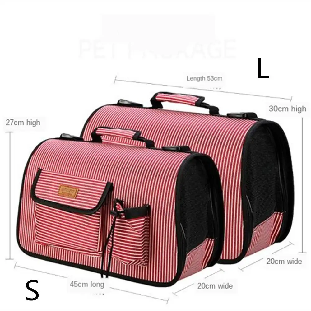 

Pet Bag Outdoor Portable Pet Breathable Shoulder Bag Handbag Space EVA Cats Dogs Backpack Folding Travel Shoulder Bag Cats Dogs