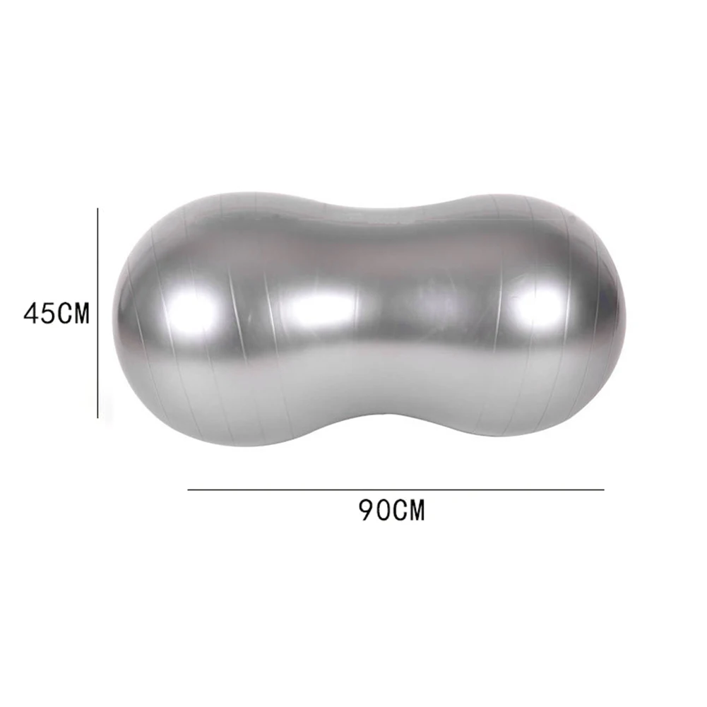 

PVC Ball Peanut Shape Massage Ball High Density Lightweight Fitness Body Fascia Exercise Relieve Pain Yoga Ball