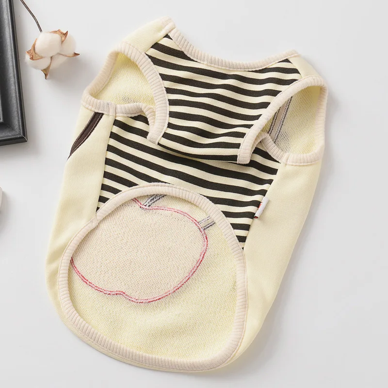 Милая летняя одежда для собак жилетка рубашка щенков домашних животных