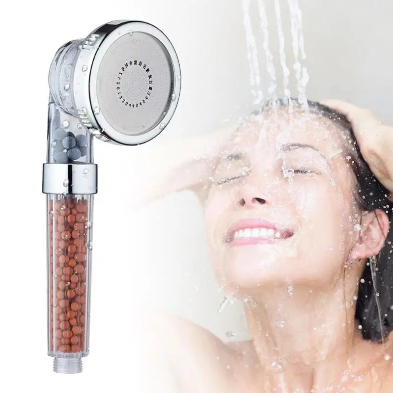 

High Quality Pressure Rainfall Shower Head Filter Balls Shower Heads Water Saving Filter Spray Nozzle High Pressure Water Saving