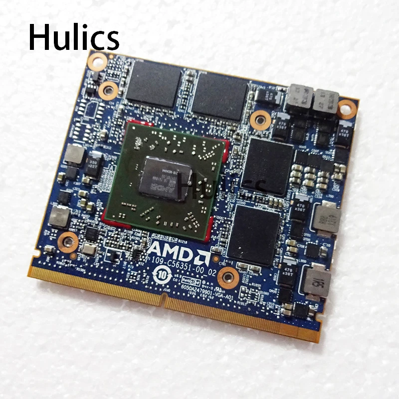 Графическая видеокарта Hulics для ноутбука Dell Precision M4600 M4700 M4800 AMD ATI FirePro M4000 1 ГБ