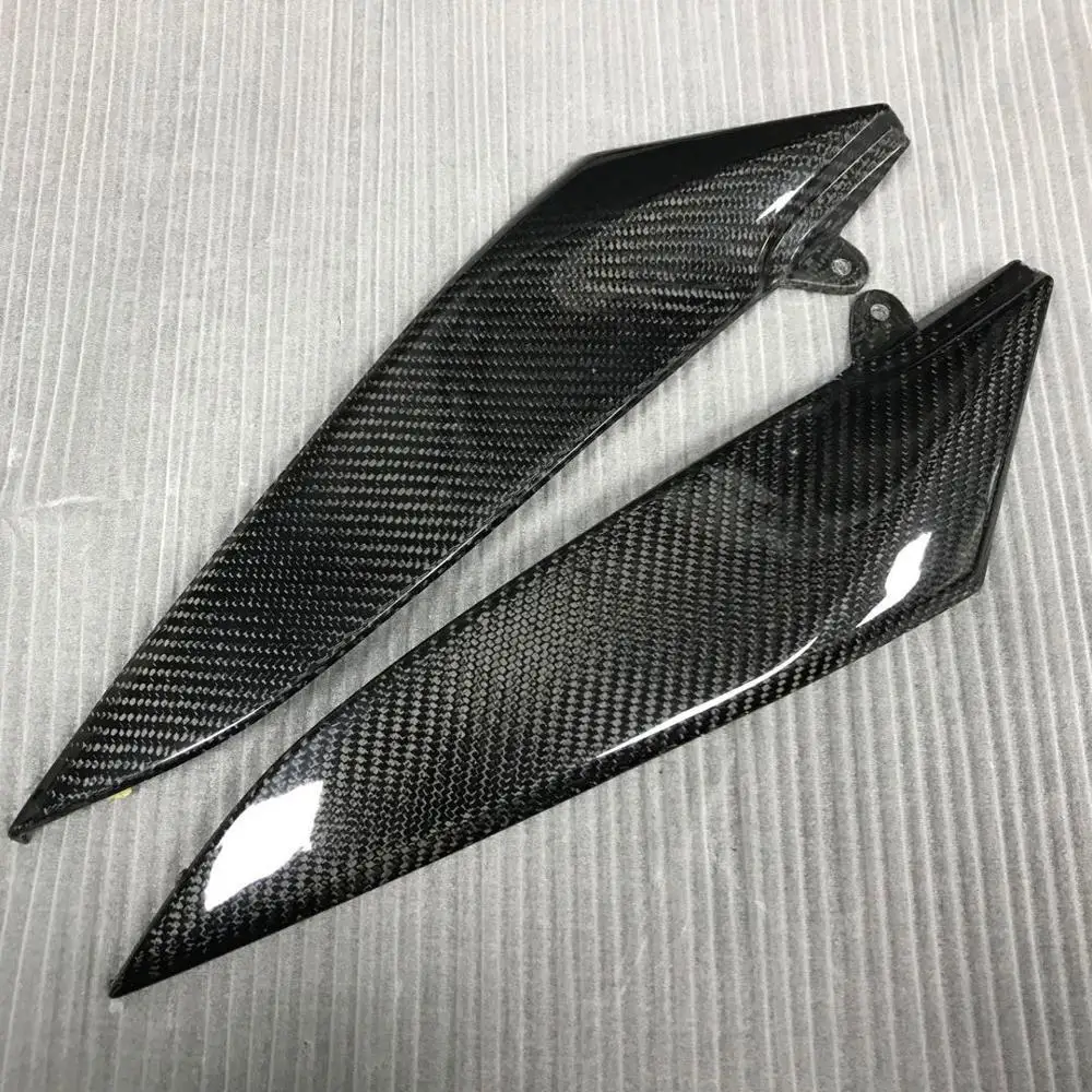 Новинка боковые крышки для резервуара из углеродного волокна 2 шт. обтекатель