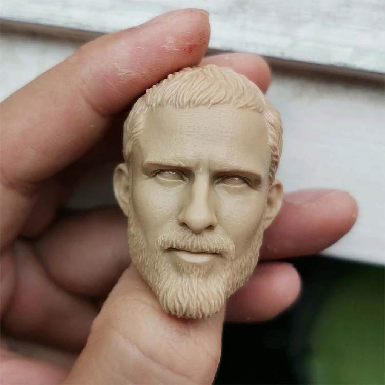 

Мужская Неокрашенная камуфляжная головка спецназ морского котика 1/6