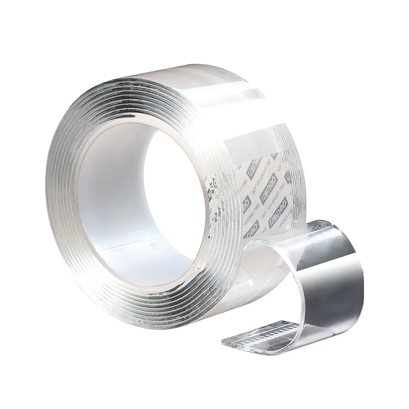 

1/2/3/5m Reusable Double-Sided Adhesive Multipurpose Nano-Adhesive Tape No Trace Washed Magic Glue Loop Disks Tie Glue