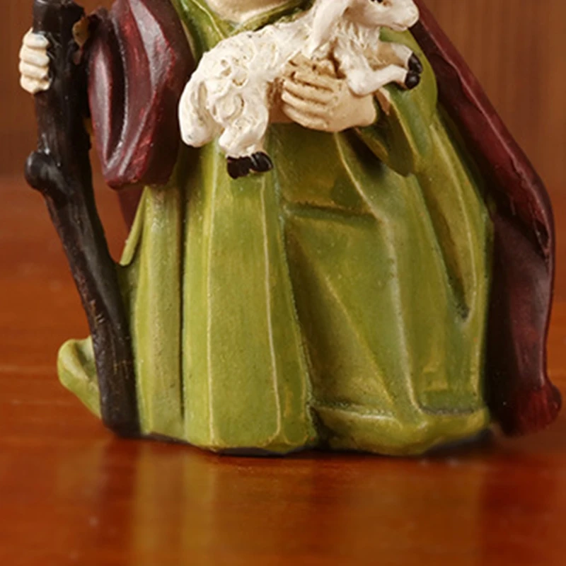 

11Pack Born in Bethlehem Nativity Set - Nativity Sets for Christmas Indoor Decor E56E