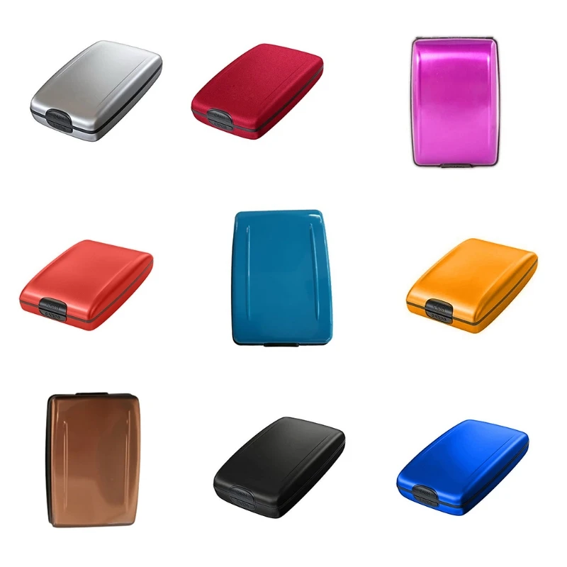 

Business Card Case with Fashion Business Card Wallet for Men Lightweight and Portable Money Organizers Card Cases