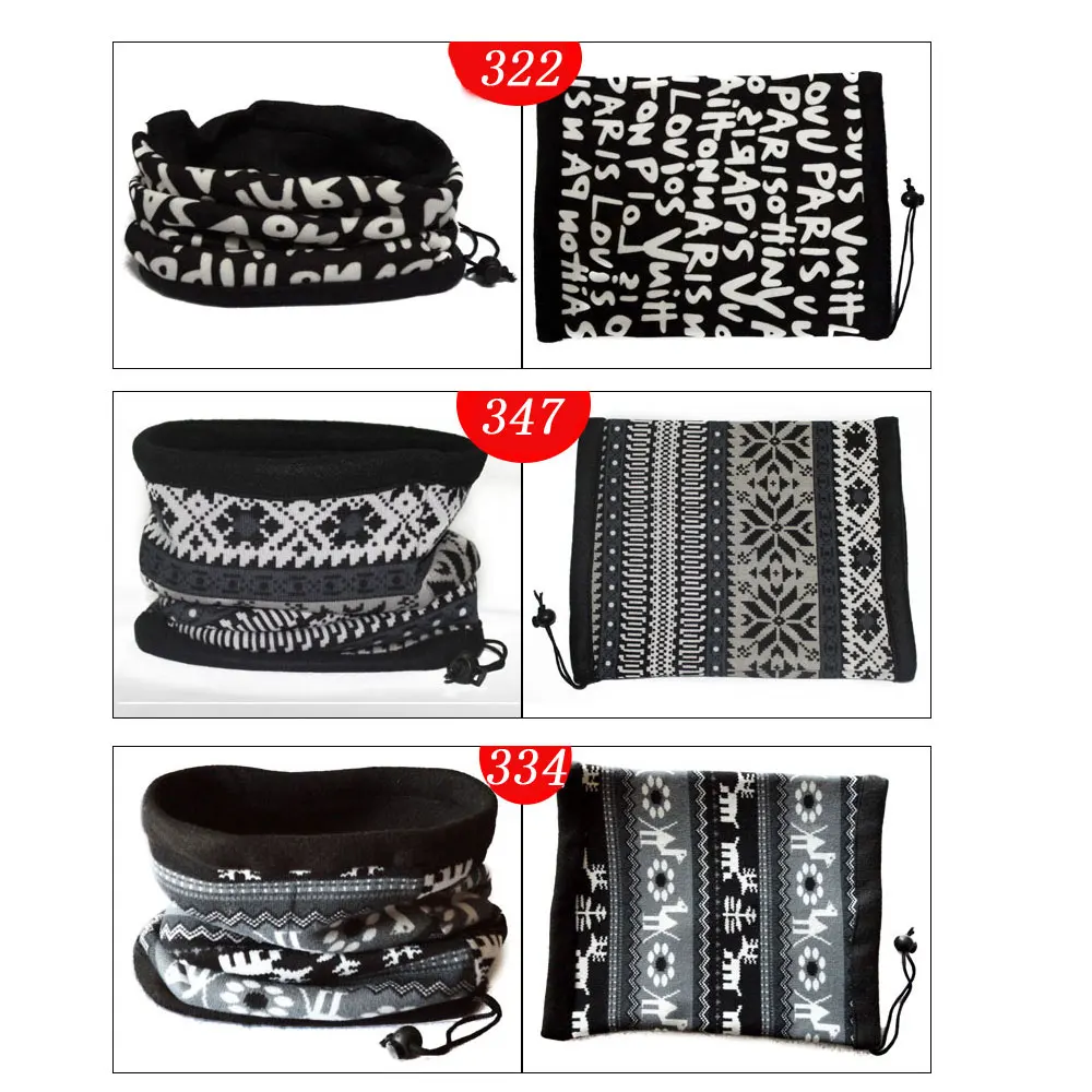 Унисекс сохраняющий тепло зимний шарф шарфы вязаный флис для улицы катания на