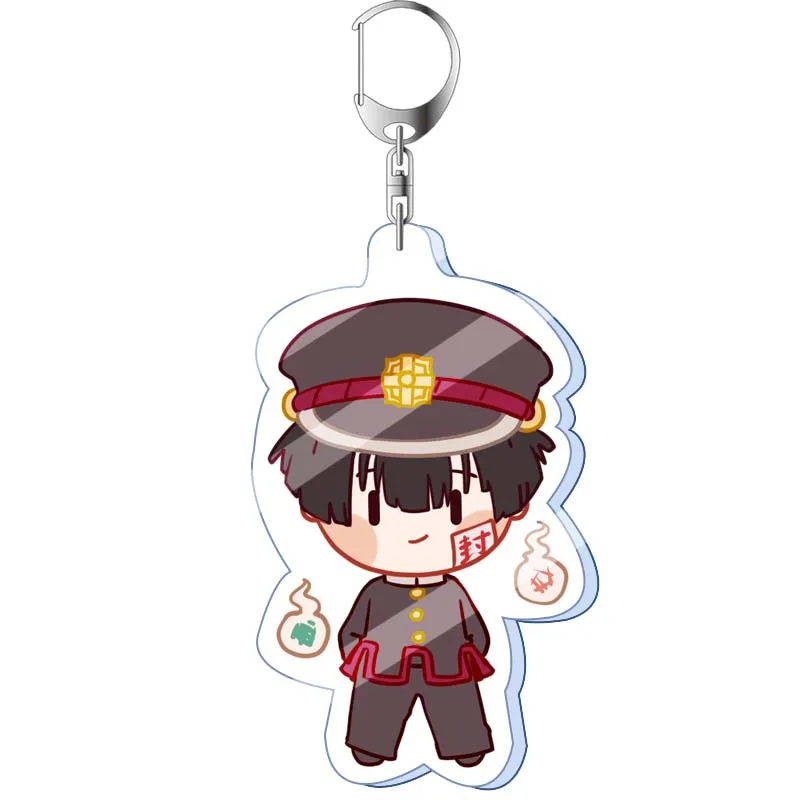 

Anime Toilet-Bound Hanako-kun Yahiro Nene Keychain Keyrings Acrylic Double Sided Cartoon Backpack Wallet Pendant Xmas Gifts