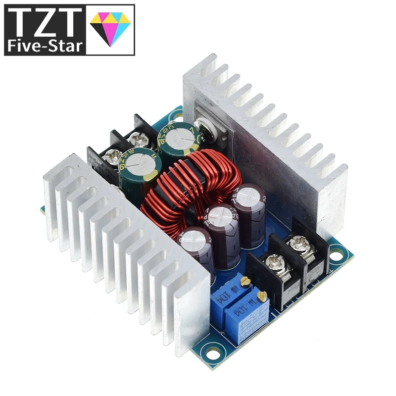 Понижающий преобразователь 300 Вт 20 А DC-DC понижающий модуль питания с драйвером