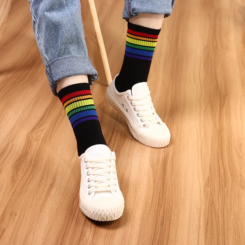 Носки женские в стиле Харадзюку хлопок теплые цвет ассортименте 2020 | Женская