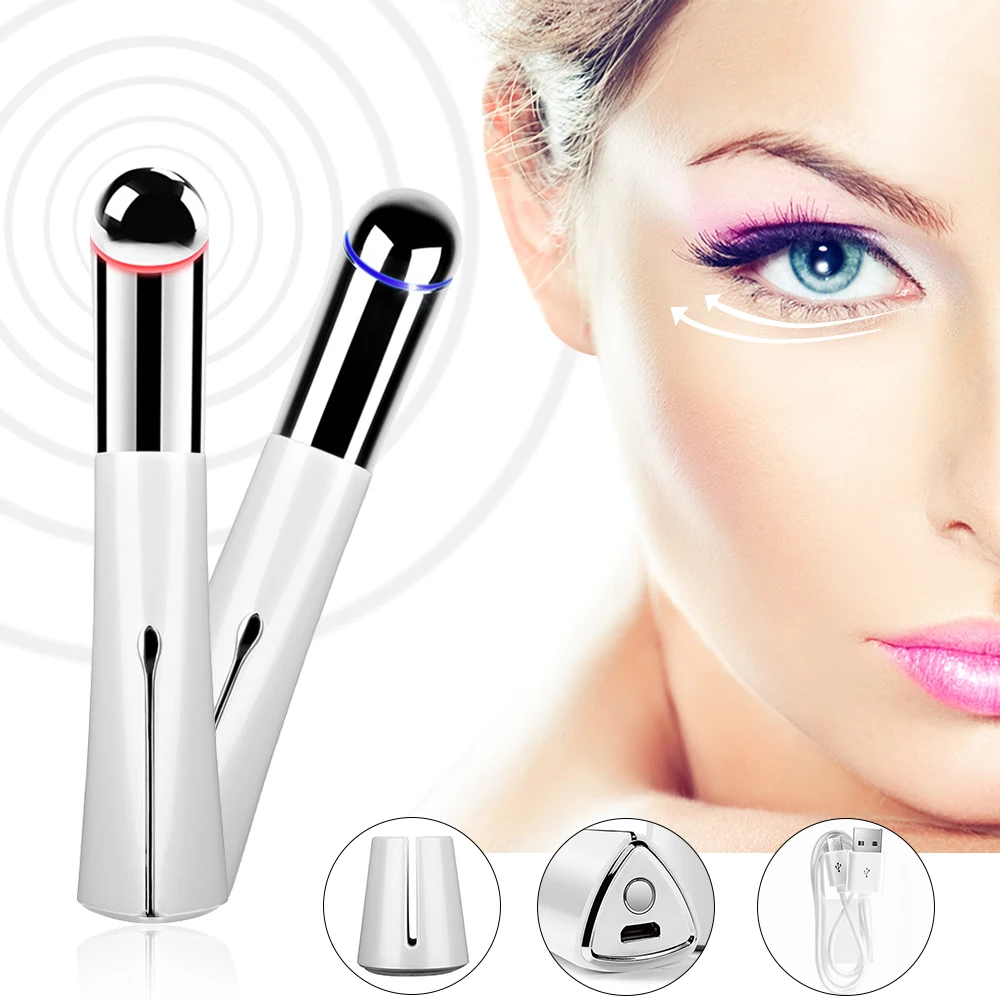 Массажер для глаз в виде ручки Электрический Уход за лицом похудения подтяжка