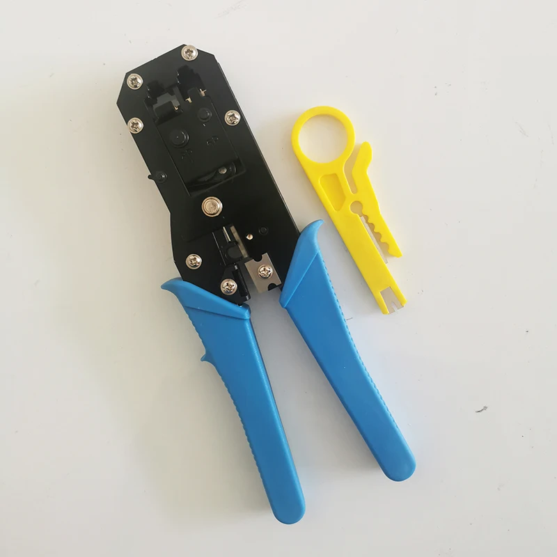 Обжим для кабеля RJ45 RJ11 многофункциональный инструмент обжима ПК компьютерной