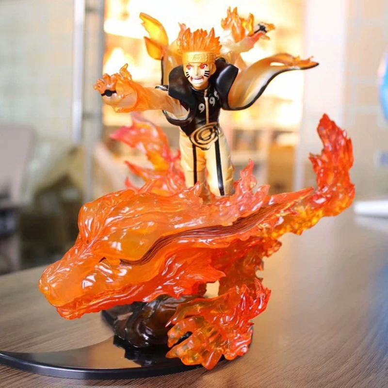 

35cm Shippuden Figures Antistress Kakashi Namikaze Minato Zero Series PVC Action Anime Collection Figurine Model Fidget Toy