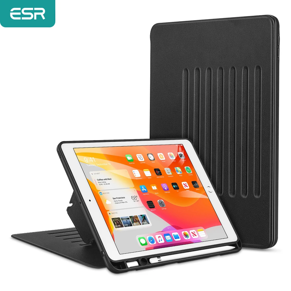 Чехол ESR для iPad 7 го поколения 2019 гибкий чехол с позициями подставки Магнитный