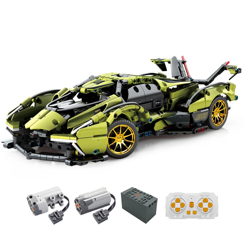 1039Pcs City Technical Remote Control Super Racing Car Building Blocks APP Programming Sports Vehicle Bricks Toys for Kids Gift | Игрушки и