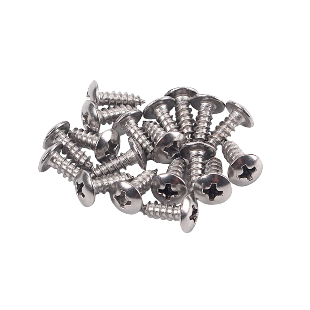 19 шт. шурупы для бас гитары крышка из нержавеющей стали домкрата болты