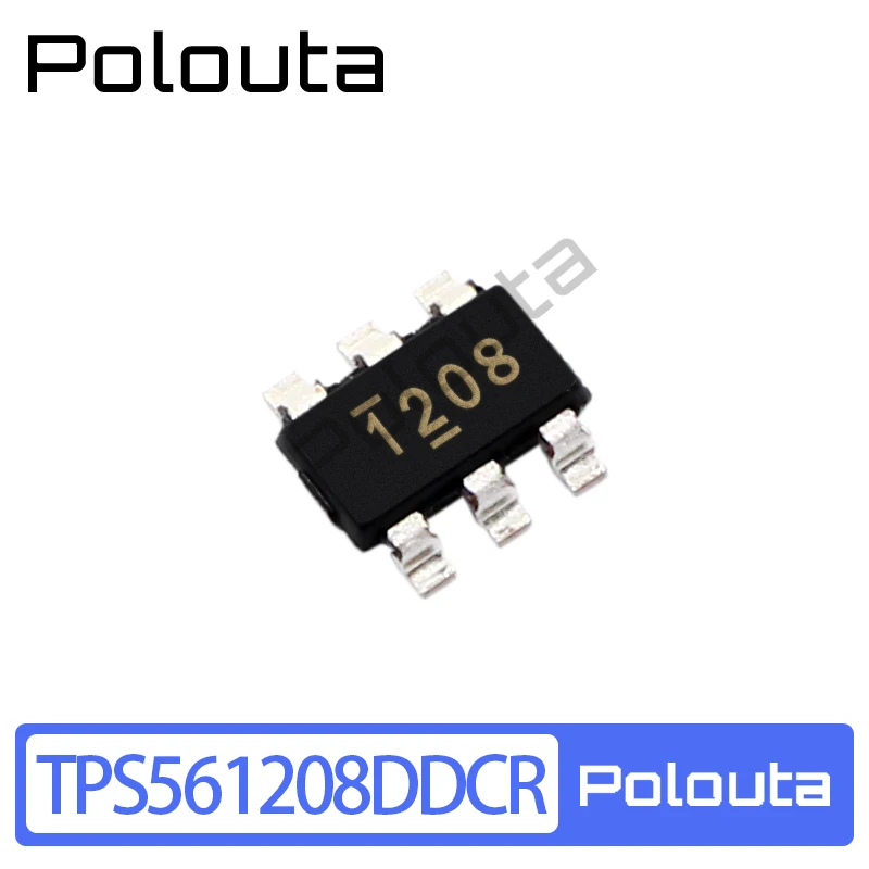

Polouta TPS561208DDCR Silk Screen TSOT-23-6 Synchronous Buck Regulator IC Diy Electronics Kit Arduino Nano Integrated Circuits