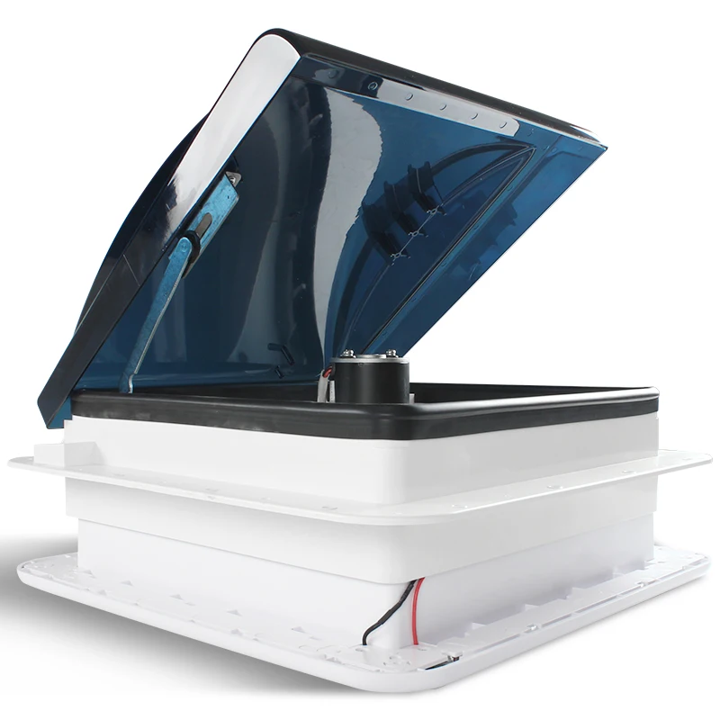 

Рукоятка на крышу RV 14 дюймов со светодиодной подсветкой, ручное управление, 6 скоростей, вентилятор 12 В, купол дыма, аксессуары для прицепов, ...