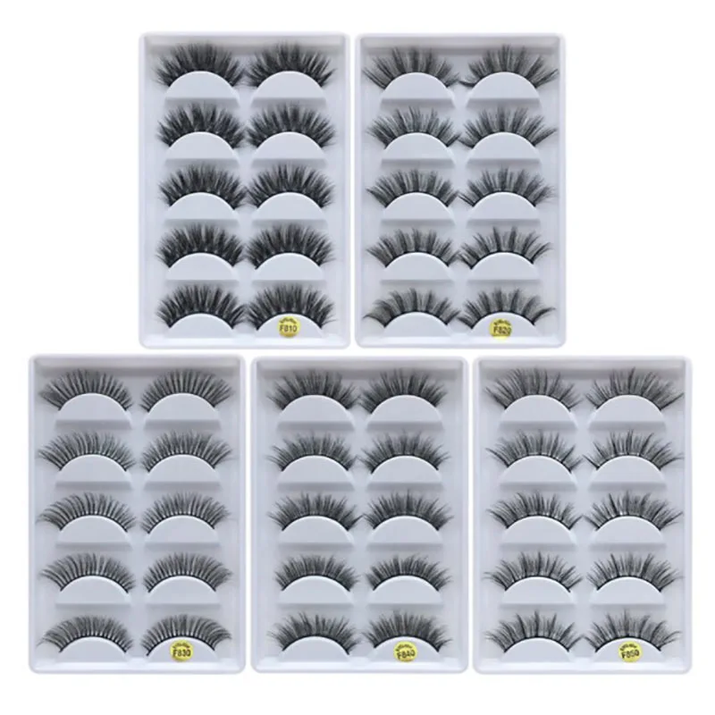 

Pince Faux Cils Long 3D Yeux De Biche Naturel Eyelash Extension Kit Rehaussement Cil Camilla Para Pestaas Strip Lashes Bulk