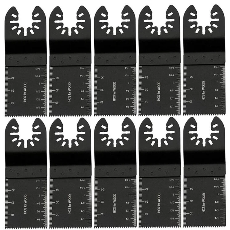 

10 PCS Multifunctional Saw Blade Wood Cut Universal Oscillating Multi Tool Saw Blade for Renovator Power Tool