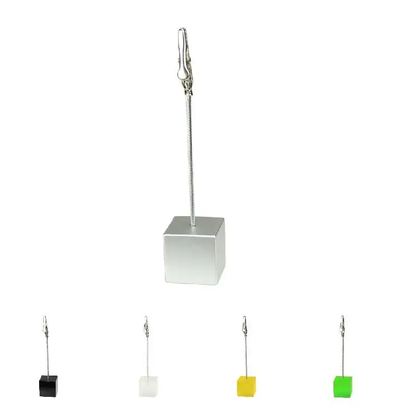 10 шт. кубическая проволока камедиевая основа памятная Фотография держатель