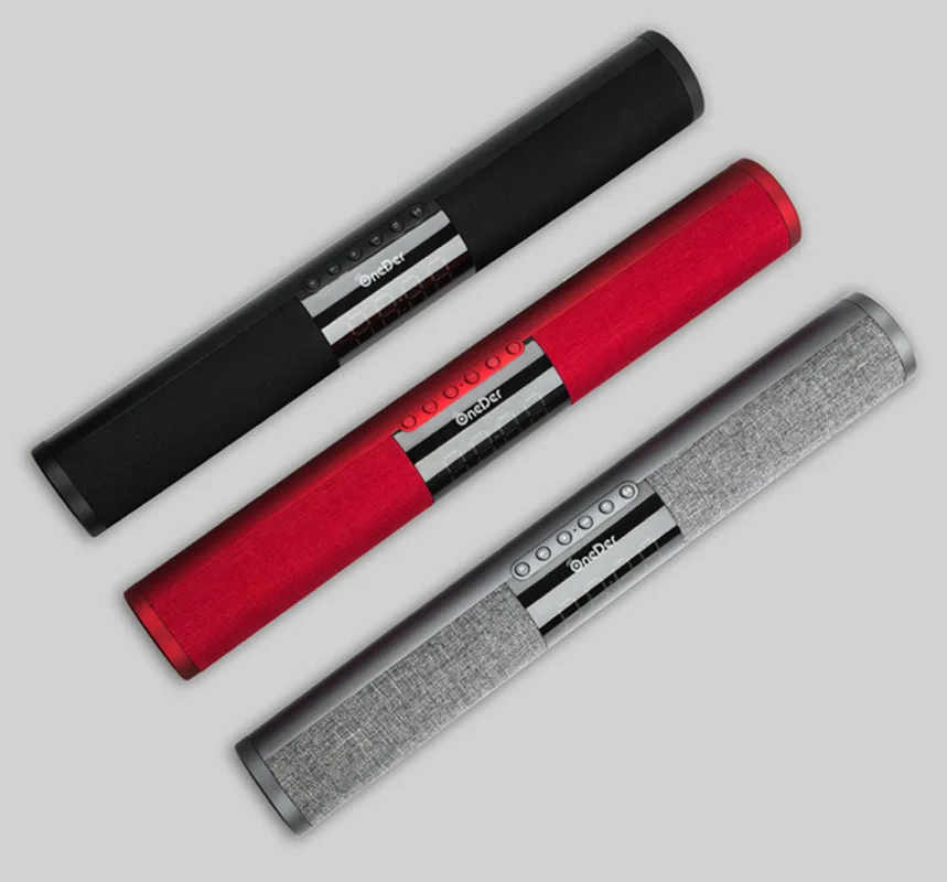 OneDer V01 Bluetooth динамик сабвуфер ТВ Саундбар будильник показывать книжную полку