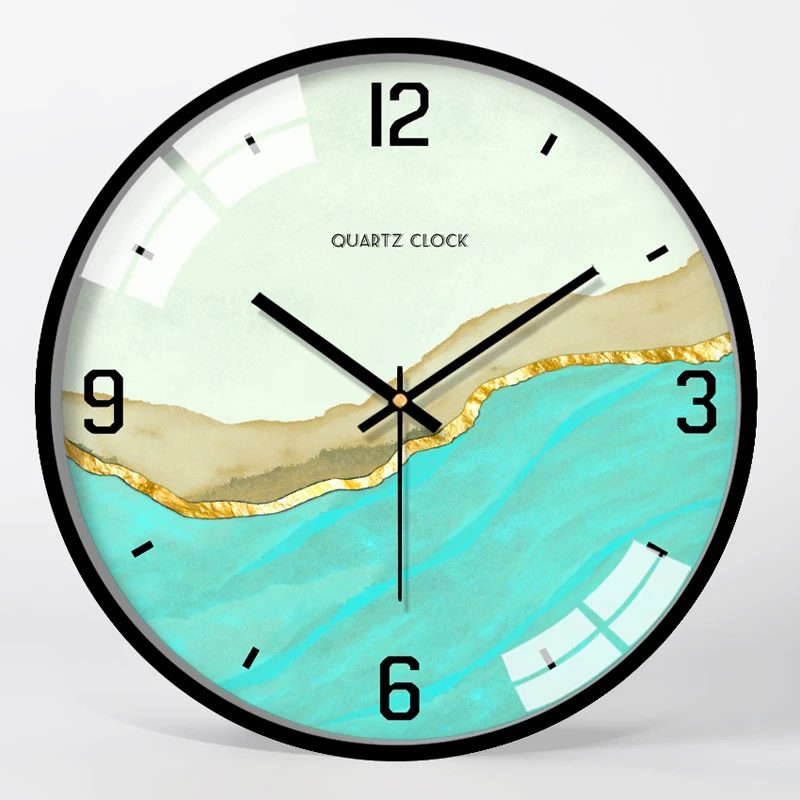 

Металлические бесшумные настенные часы современный дизайн кварцевые гостиная бесшумные минималистичные настенные часы креативные Reloj сра...
