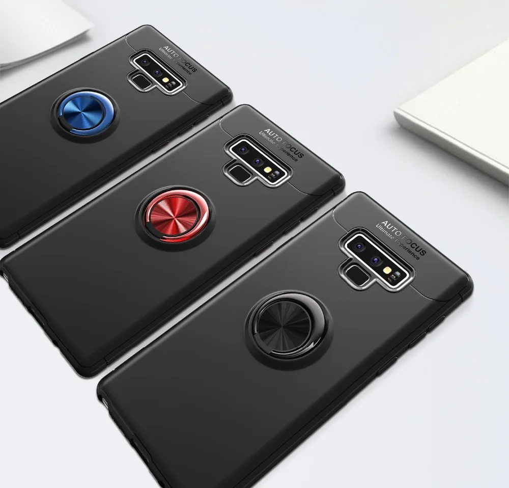 Case for Galaxy Note 9 TPU Hidden Kickstand with Car Magnet Back Cover Samsung 8 S8 S9 Plus J3 J5 J7 |