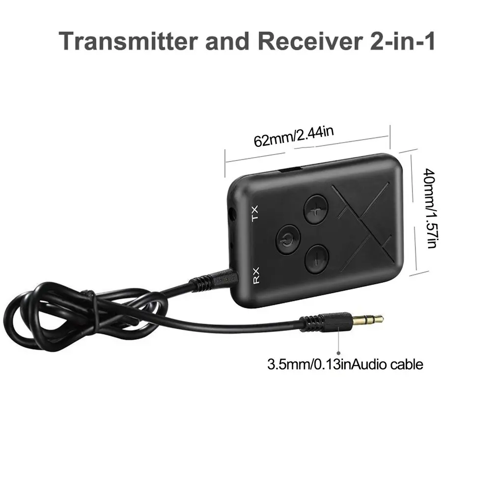 Bluetooth-совместимый приемник передатчик 2 в 1 стерео APTX беспроводной Aux аудио 3 5 мм