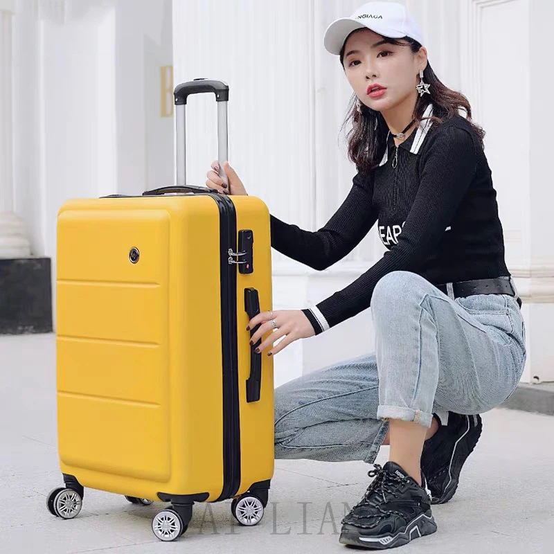 New 20‘’/24/28 inch travel suitcase on wheels Rolling luggage carry on cabin trolley luggage bag case spinner wheels big bag