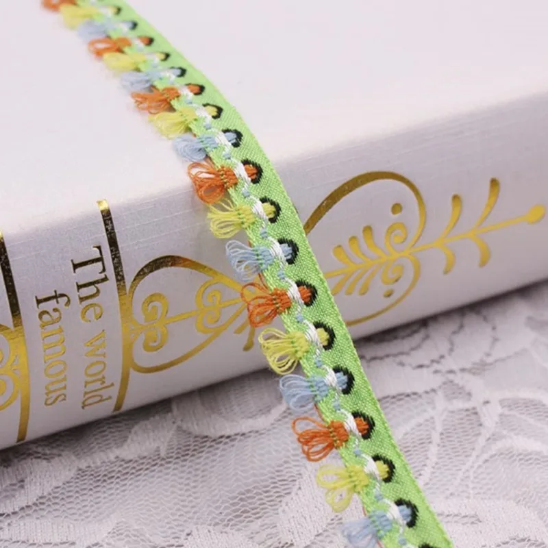 15 мм полиэстер бахрома кисточка отделка кружевная ткань Сделай Сам декоративная