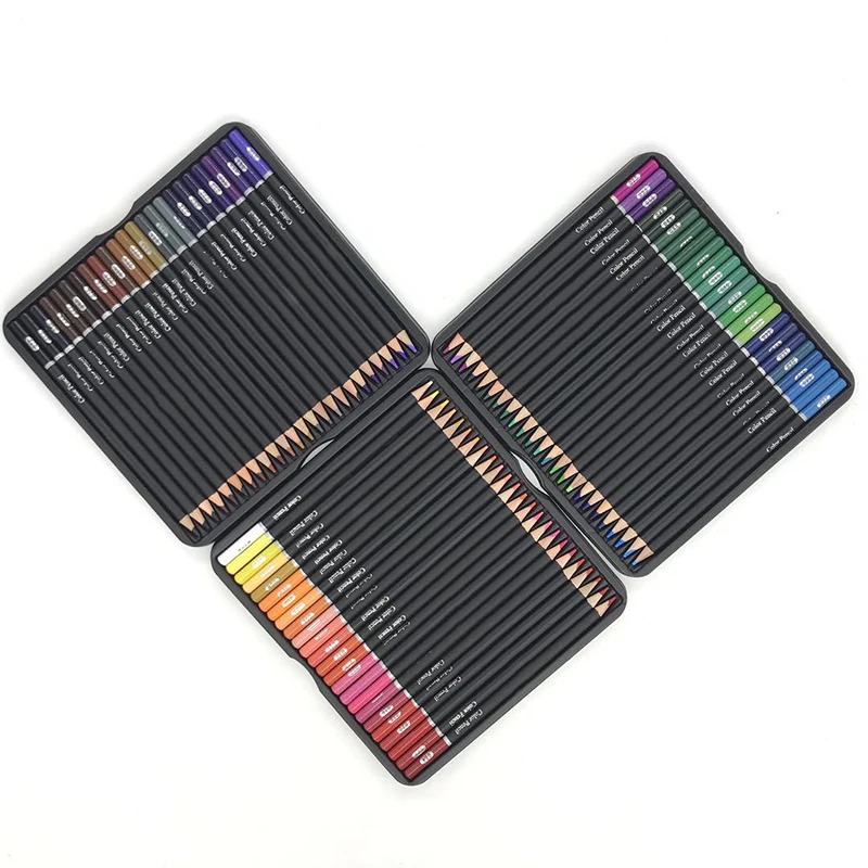 Набор карандашей из свинца и чугуна 72 цвета | Канцтовары для офиса дома
