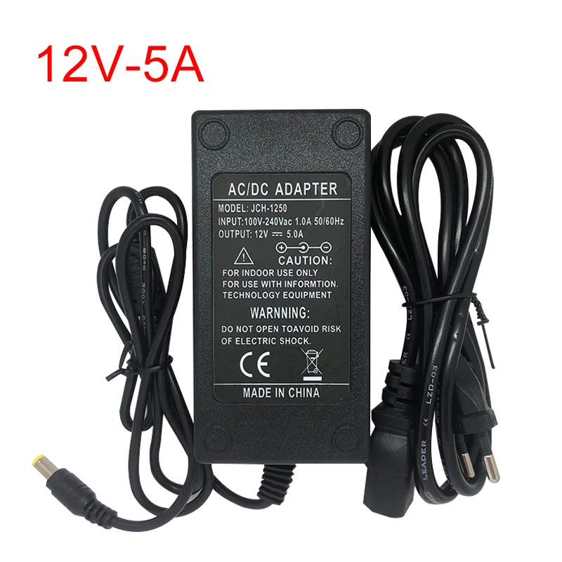 AC 220V DC/DC 12 вольт Питание адаптер 12В 1A 2A 3A 4A 5A 6A 7A 8A 10A 12.5A с вилкой EU US AU UK для