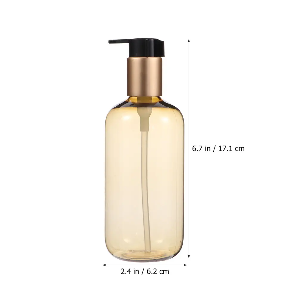 

2pcs 300ml Sub-packaging Bottles Makeup Bottles Travel Emulsion Bottles