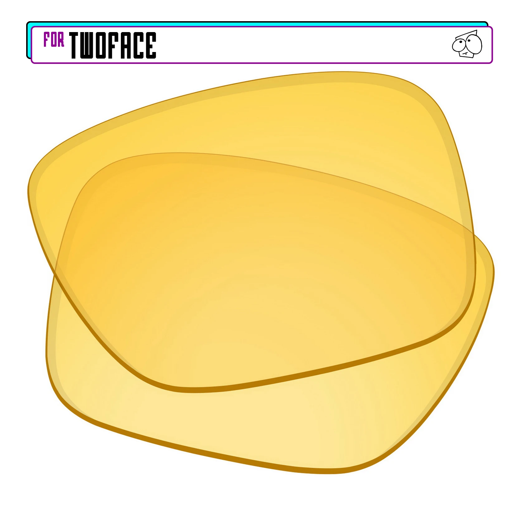 

Ezrelease поляризованные Сменные линзы для солнцезащитных очков Oakley TwoFace-Ночное Видение