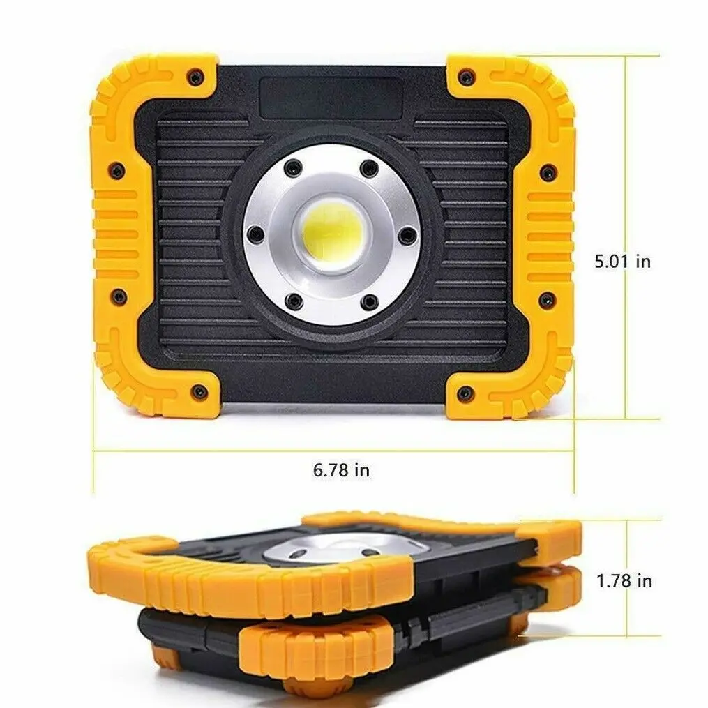 

Светодиодный рабочий светильник, 100 Вт, светодиодный поисковый светильник, портативный фонарик, рабочий светильник, аварисветильник светил...