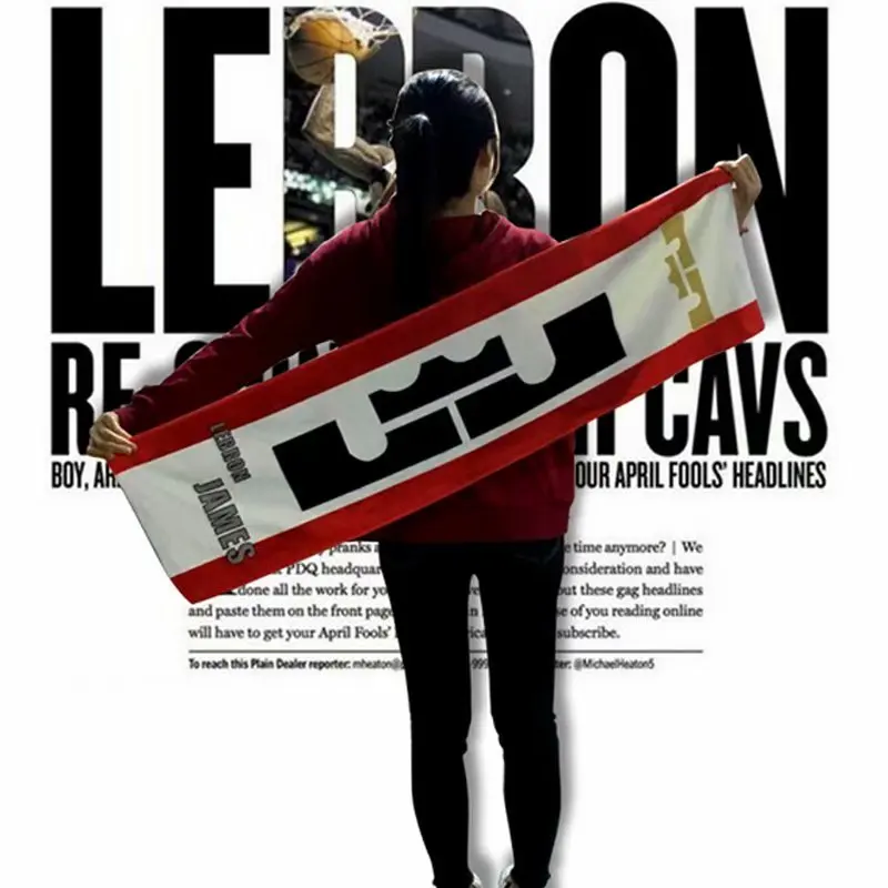 Баскетбольное спортивное полотенце Jordan Kobe LeBron KD купальное полотенце спортивное полотенце для упражнений спортивная йога фитнес