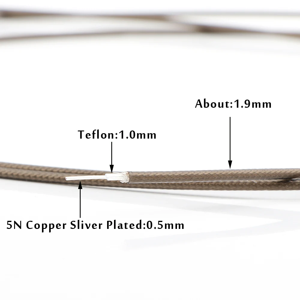 

Meter Odin Top-rated Silver Plated Hifi Audio Speaker Signal Cable headphone cable