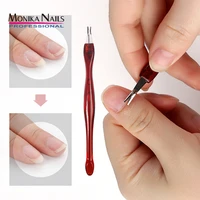 5 pcs dead skin fork trimmer remover care nail art tools for manicure cuticle remover nails cuticle pusher cut repair removal