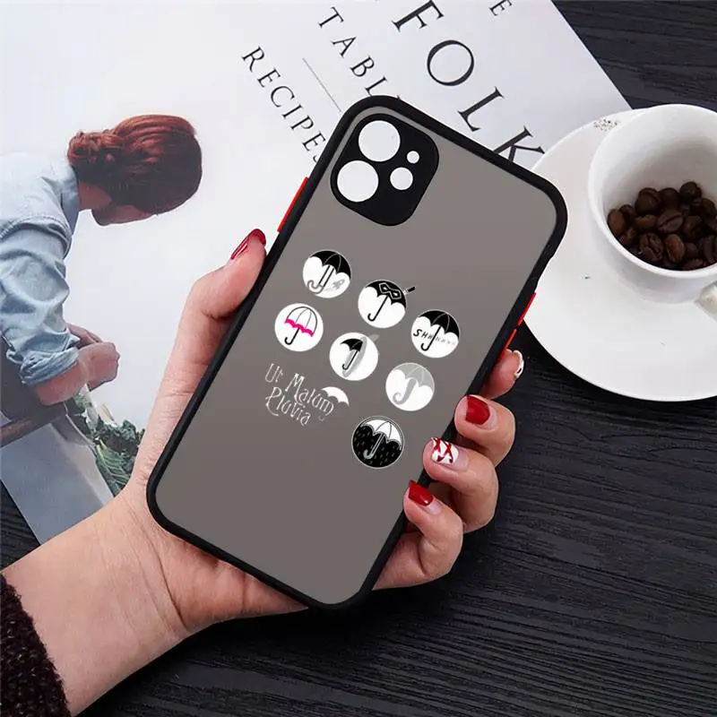 

The Umbrella Academy TV series Phone Case matte transparent For iphone 7 8 11 12 plus mini x xs xr pro max cover