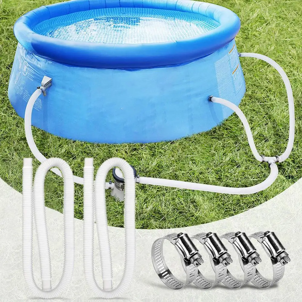 

Hot Sales Swimming Pool Filter Pump 1.5m Hose Metal Clamp Replacement Accessory for Intex