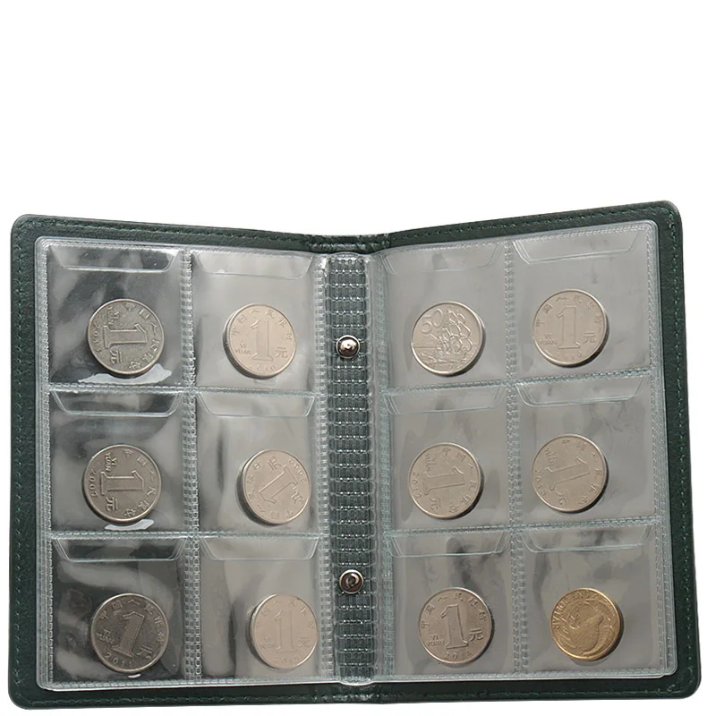 Новое поступление PU Памятная коллекция монет объем чехол для хранения пустая