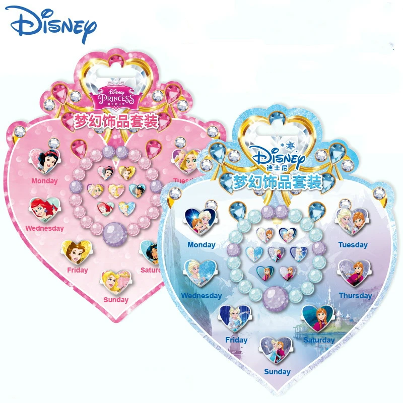 Игрушки для макияжа Принцессы Disney наклейки Холодное сердце Анны и Эльзы малышей