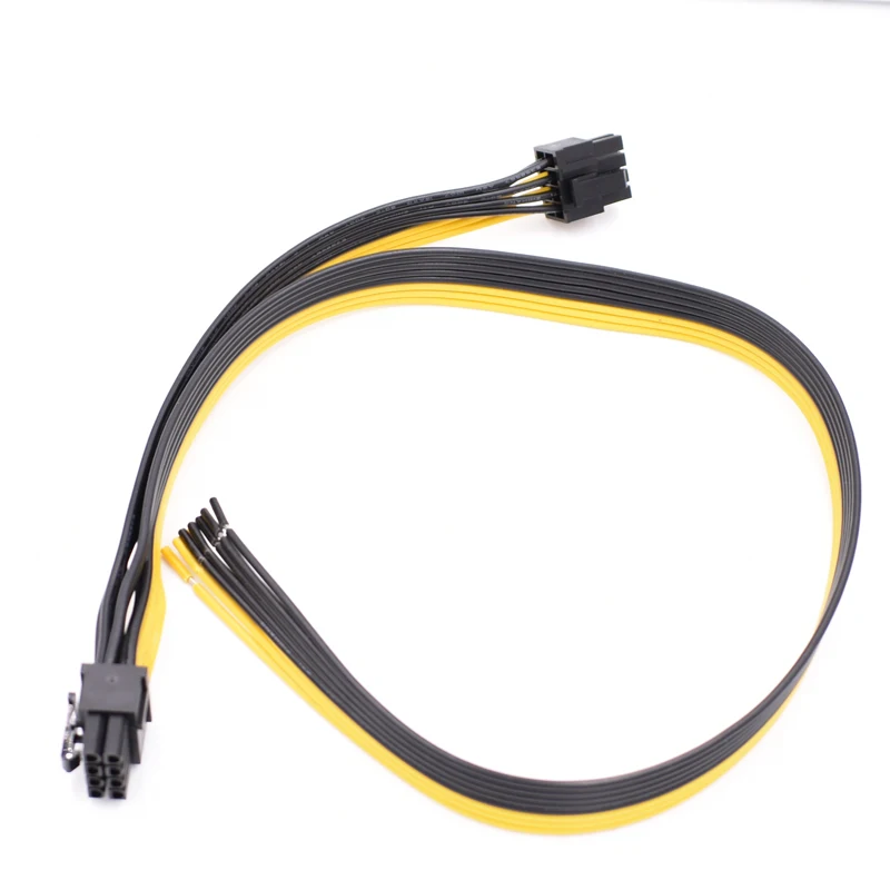 5 шт./лот двойной PCI-E 8(6 + 2) Компьютерная видеокарта кабель питания сделай сам цепь