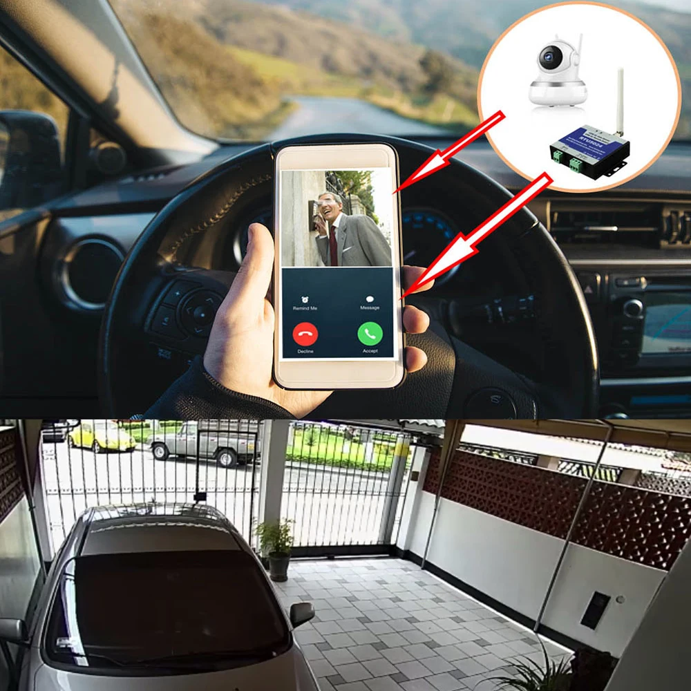 Автоматические Распашные Ворота привод двигателя-Открыватель двигателя с 1080P